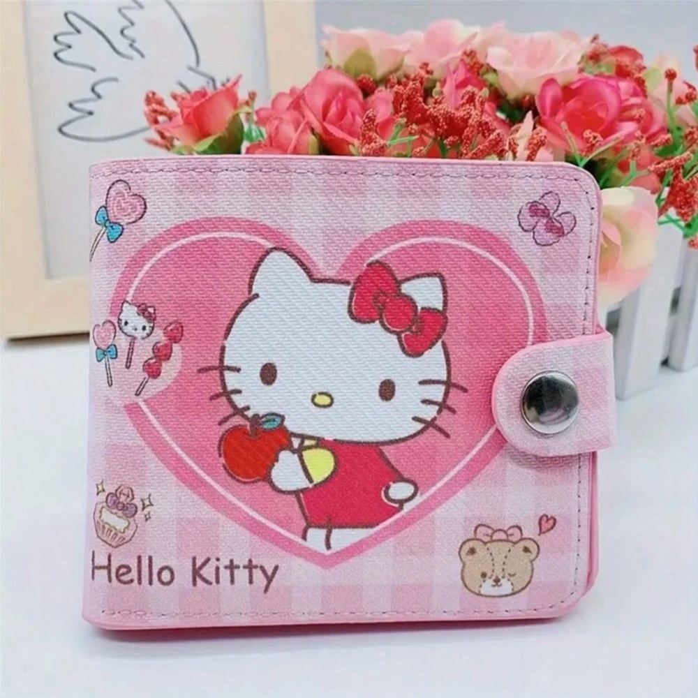 Sanrio Character Hello Kitty ID Card casual cartoon Wallet bag New